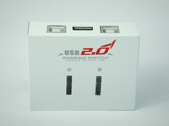 2口USB2.0自动打印共享器
