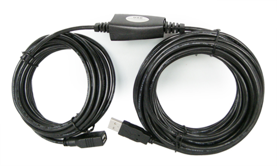 30米带IC USB2.0延长线