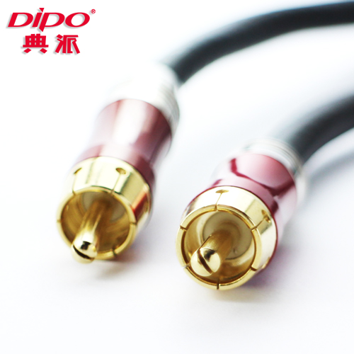 DIPO Spdif Digital coaxial audio cable Support 2.1/5.1/7.1 audio